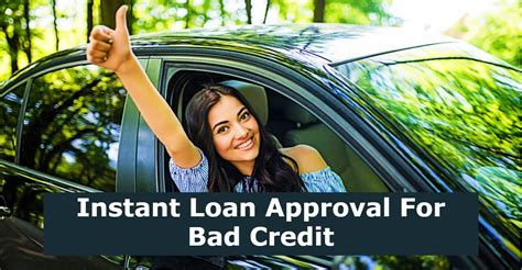 Bad Credit Instant Loans