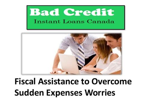 Bad Credit Instant Loans Canada