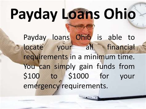 Bad Credit Loans Ohio