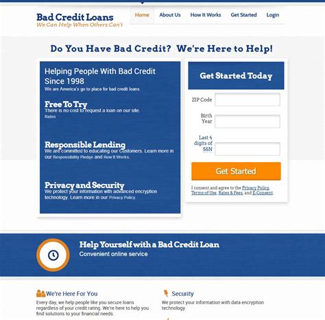 Bad Credit Loans Reviews Bbb
