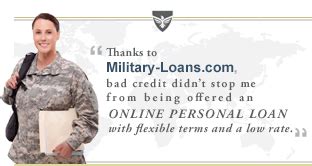 Bad Credit Military Personal Loans