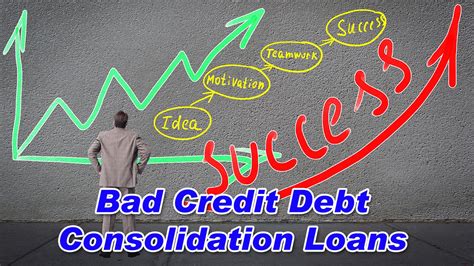 Bad Credit No Guarantor Consolidation Loan