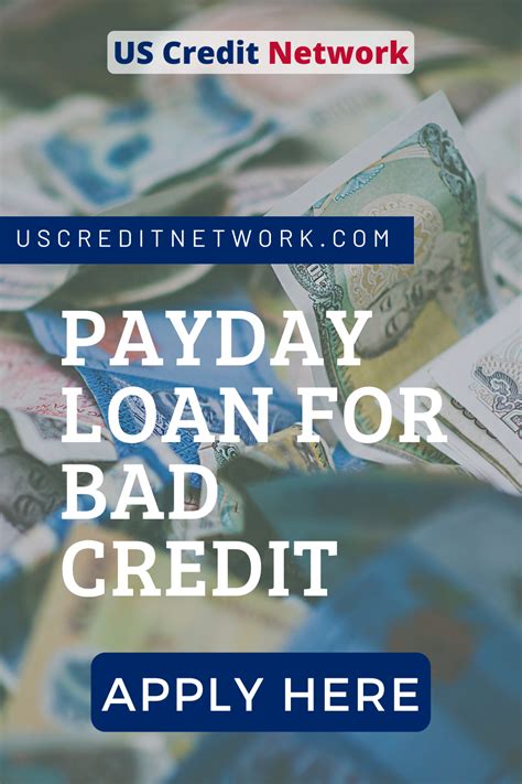 Bad Credit Online Payday Loan