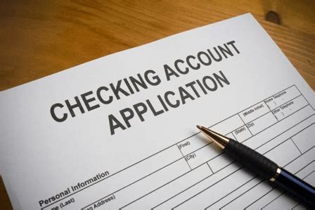 Bad Credit Open Checking Account