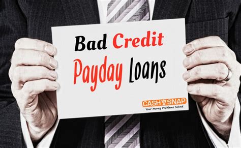 Bad Credit Payday Loans 2022