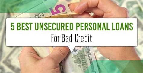 Bad Credit Unsecured Personal Loans With Very Fast Approval