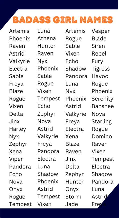 Badass Girl Names That Start With H
