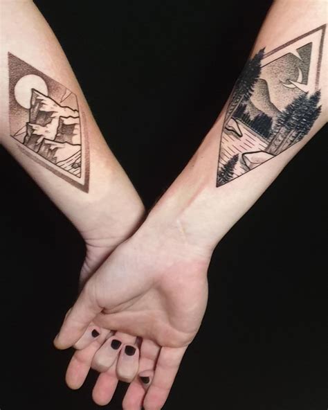 Badass Matching Tattoos