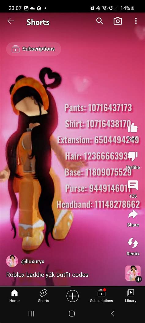 Baddie Codes Roblox