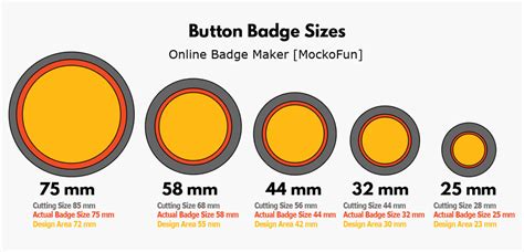 Badge Size Template