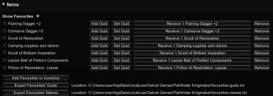 Bag of Tricks - Cheats and Tools