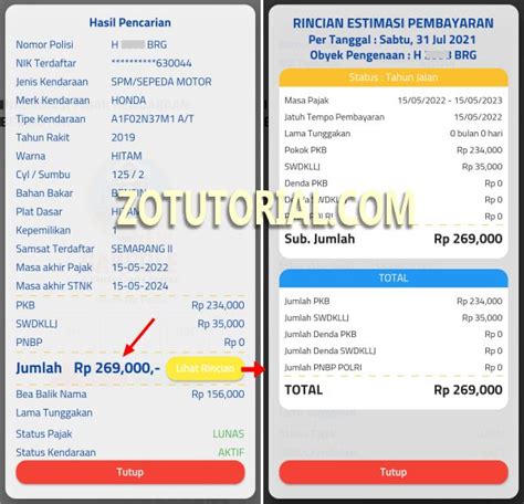 Bagaimana Cara Cek Tagihan Pajak Motor Online Banten?