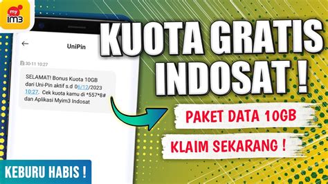 Bagaimana Cara Melacak Kuota Paket 10GB Indosat?