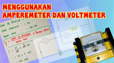 Bagaimana Cara Menggunakan Voltmeter?
