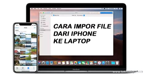 Bagaimana Cara Memindahkan File dari iPhone ke Laptop