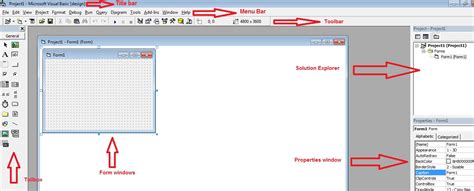 Bagian Dari Visual Basic Beserta Fungsinya