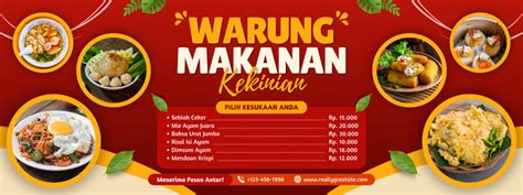 Baground Spanduk Makanan