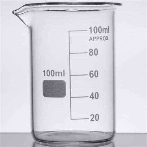 Bahan Pembuat Gelas Kimia 100 ml