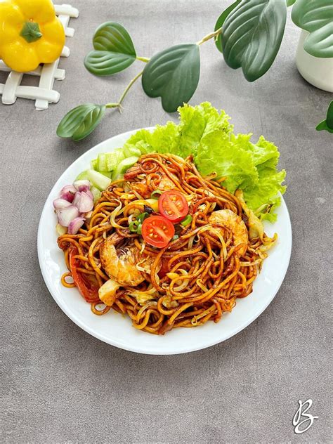 Bahan utama mie goreng aceh