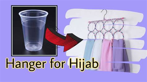 Bahan yang Dibutuhkan untuk Membuat Gantungan Jilbab dari Gelas Plastik