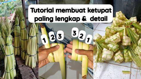 Bahan-Bahan Tutorial Ketupat
