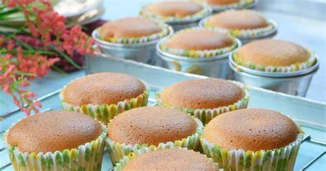 Gambar bahan-bahan untuk membuat cupcake