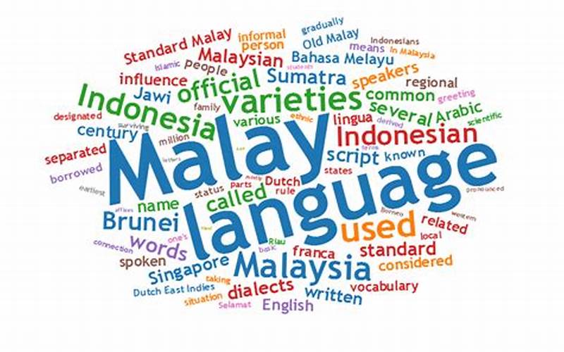 Bahasa Melayu Dan Bahasa Indonesia