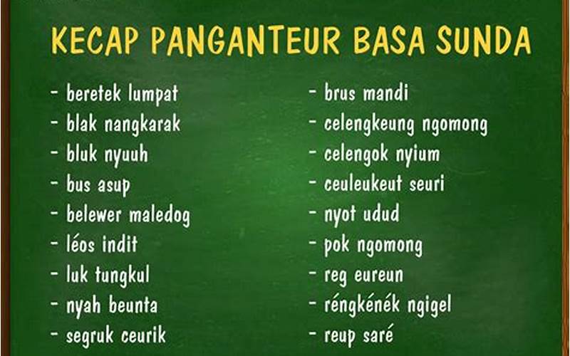 Bahasa Sunda
