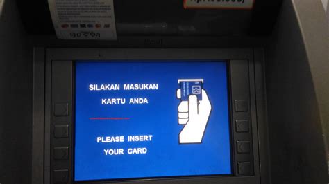 Bahasa Inggris ATM di Indonesia