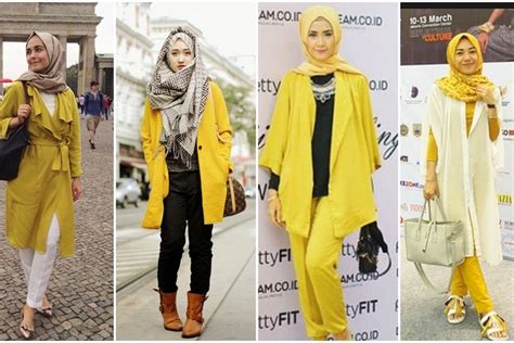 Baju Kuning Cocok Dengan Jilbab Warna Apa