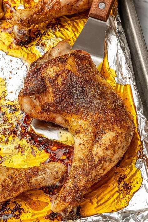 Baked Chicken Quarters Recipe