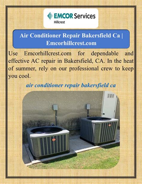 Bakersfield AC Repair Services