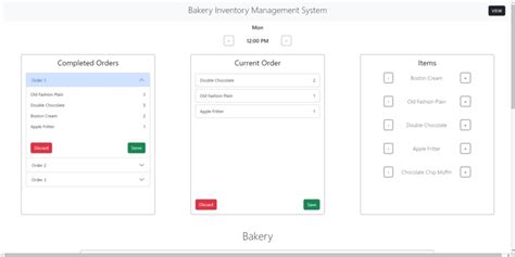 Bakery Inventory Management System
