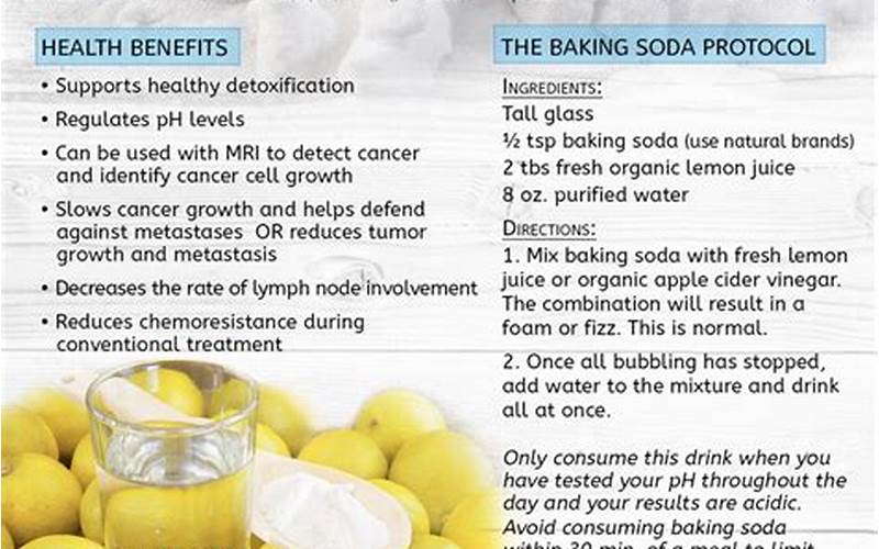 Baking Soda And Cancer