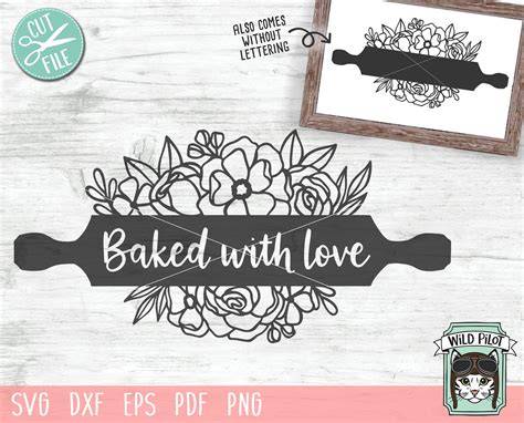 Baking Is Love SVG Cut File