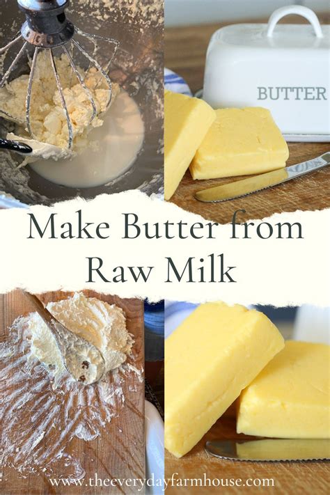 How to make Raw Milk Butter with Kitchenaid - Vital Fair Living