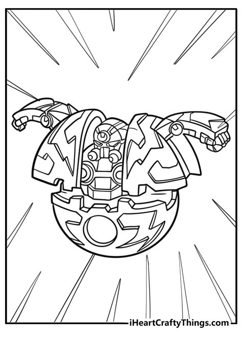 Bakugan Coloring Page