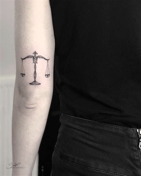 Balance Scale Tattoo