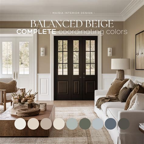 Balanced Beige by Sherwin Williams: Perfectly Neutral Wall Color