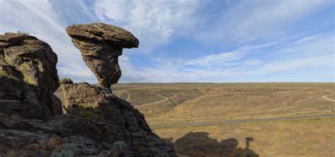 Balanced Rock State Park in Southern Idaho. pics