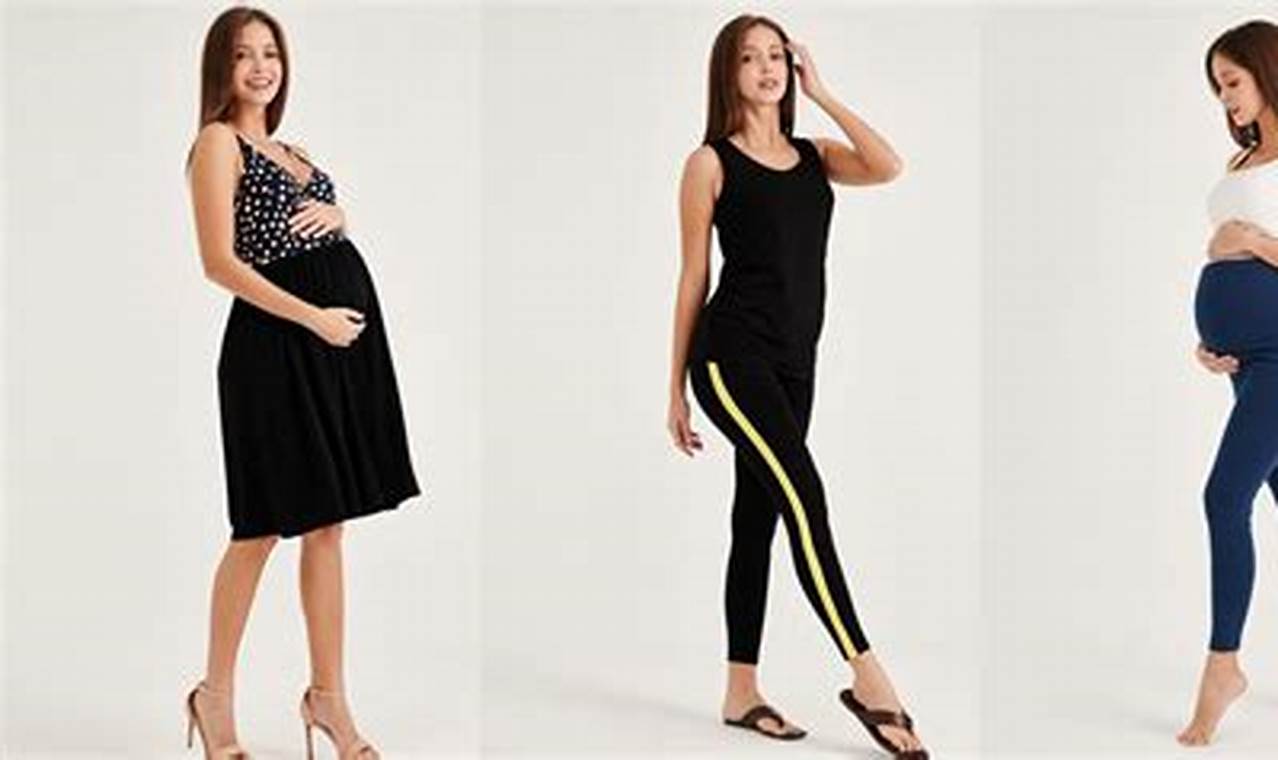 Balancing comfort and professionalism: Maternity fashion