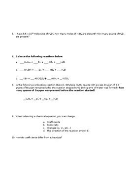 Cool Balancing Equations With Limiting And Excess Reactants Answer Key 2023