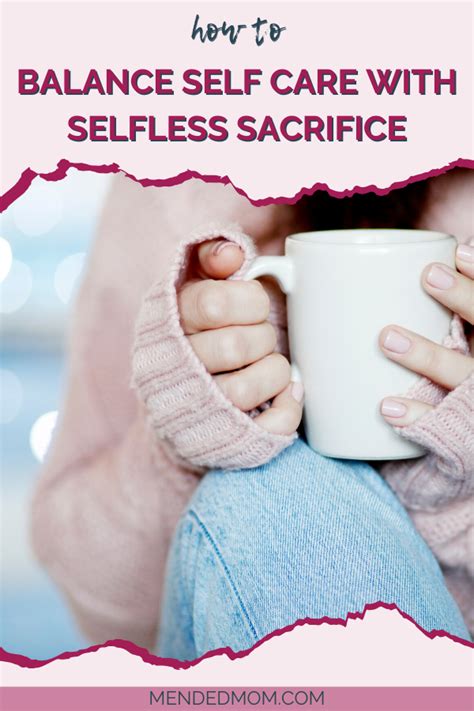 Balancing Self-Care and Selflessness