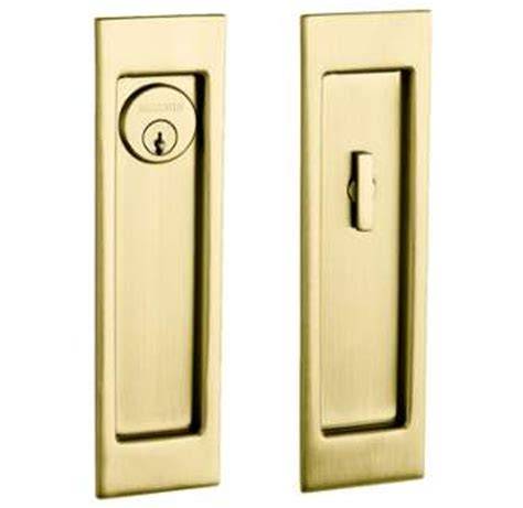 Baldwin Sliding Door Lock