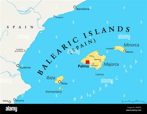 Balearic Islands Map Spain Maps of Balearic Islands