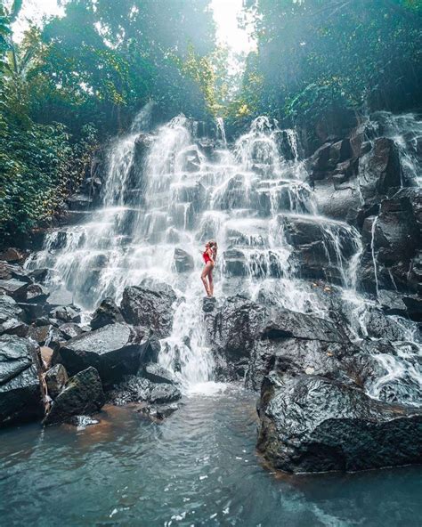 Bali Waterfall Swimming