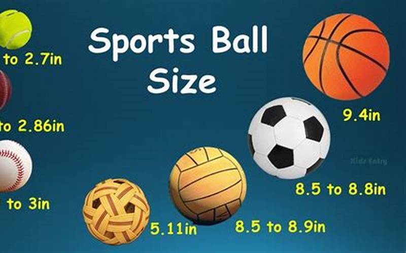 Ball Size And Weight
