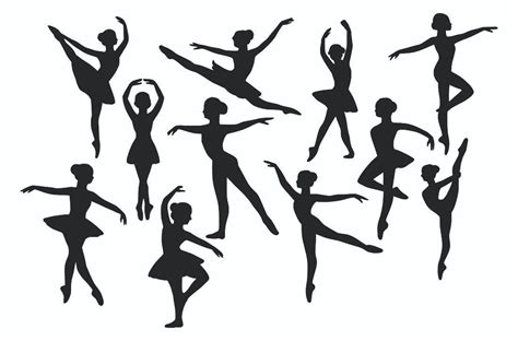 Download Ballerinas Silhouette DXF Files