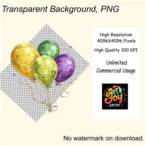 Download Balloon Clipart Bundle Commercial Use