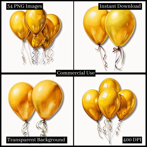 Download Balloon Clipart Bundle Easy Edite